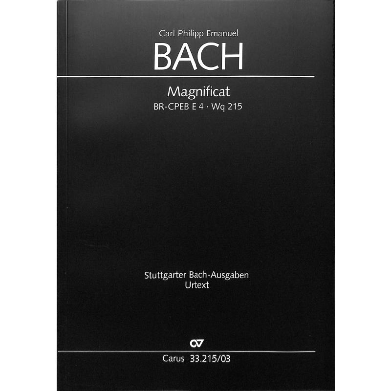 Magnificat D-Dur WQ 215 Magnificat D-Dur WQ 215