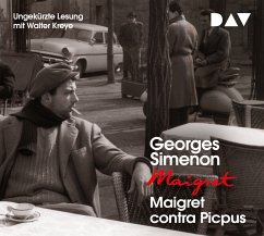 Maigret contra Picpus / Kommissar Maigret Bd.23 (4 Audio-CDs) von Der Audio Verlag, Dav