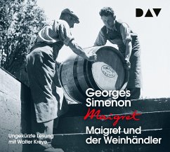 Maigret und der Weinhändler / Kommissar Maigret Bd.71 (4 Audio-CDs) von Der Audio Verlag, Dav