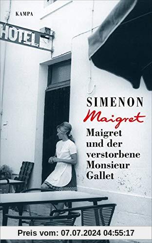 Maigret und der verstorbene Monsieur Gallet (Georges Simenon: Maigret)
