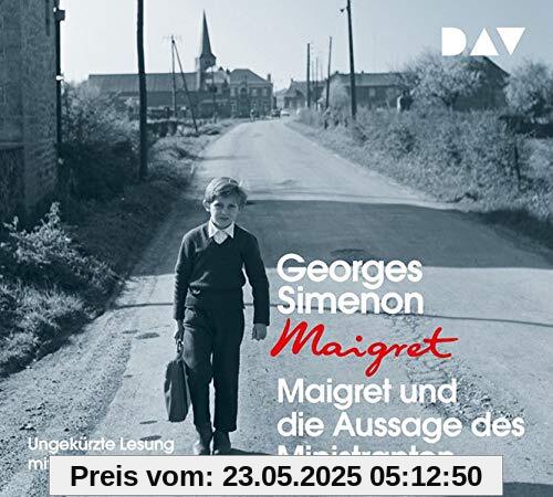 Maigret und die Aussage des Ministranten: Ungekürzte Lesung mit Walter Kreye (1 CD)