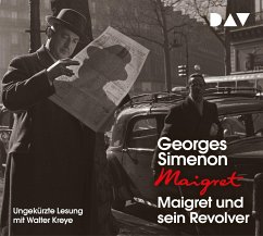 Maigret und sein Revolver / Kommissar Maigret Bd.40 (4 Audio-CDs) von Der Audio Verlag, Dav
