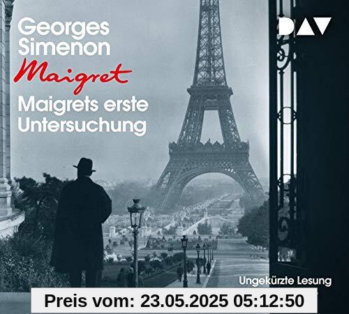 Maigrets erste Untersuchung: Ungekürzte Lesung mit Walter Kreye (5 CDs)