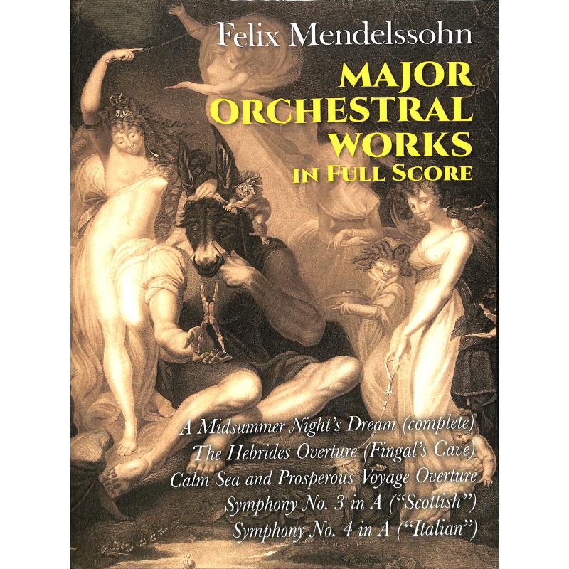 Major orchestral works (Orchesterwerke)