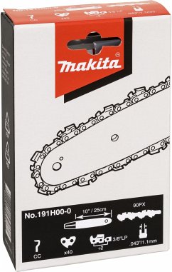 Makita 191H00-0 Sägekette 25cm 1,1mm 3/8 HM von Makita