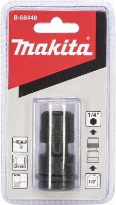 Makita B-68448 Bit-Adapter 1/2 4KT - 1/4 6K von Makita