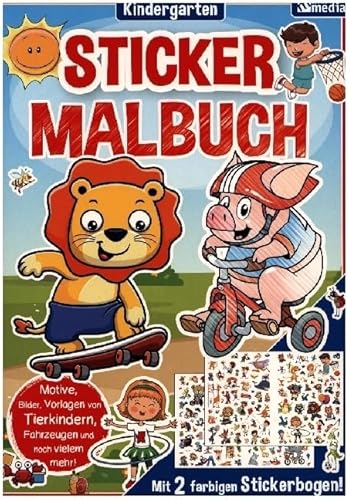 Mal- & Stickerbuch: Kindergarten Mal- & Stickerbuch: Kindergarten