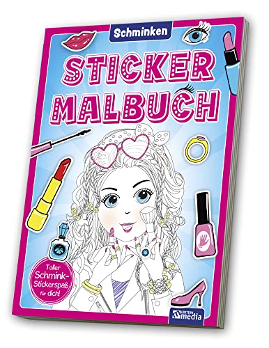 Mal- & Stickerbuch: Schminken Mal- & Stickerbuch: Schminken von Media Verlagsgesellschaft