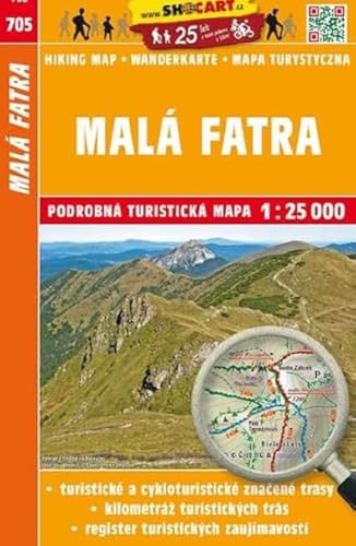 Malá Fatra / Kleine Fatra (Wander - Radkarte 1:25.000) (SHOCart Wander - Radkarte 1:25.000 Slowakei, Band 705) von SHOCart
