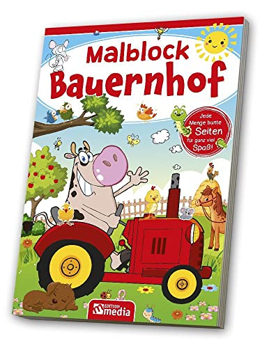 Malblock A5 - Bauernhof: 80 Blatt Malblock A5 - Bauernhof: 80 Blatt