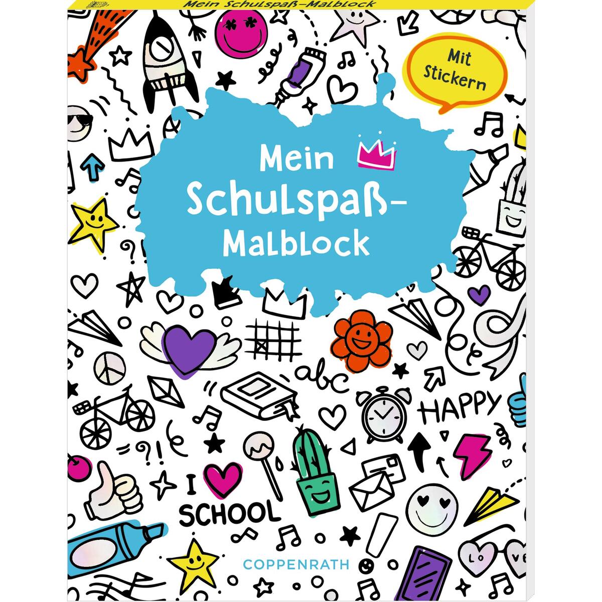 Malblock - Mein Schulspaß-Malblock von Coppenrath
