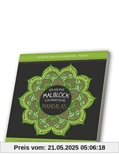 Malblock für Erwachsene mit CD: Mandalas Malblock für Erwachsene mit CD: Mandalas