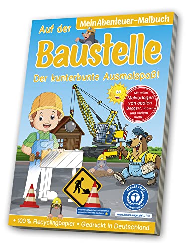 Malbuch Blauer Engel: Baustelle Malbuch Blauer Engel: Baustelle von Media Verlagsgesellschaft