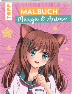 Malbuch Manga & Anime von Frech