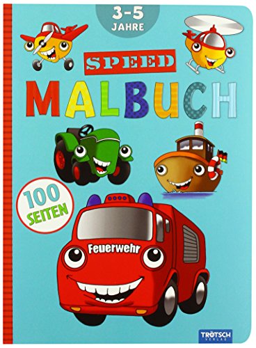 Malbuch SPEED (Malbücher ab ...) von Trötsch