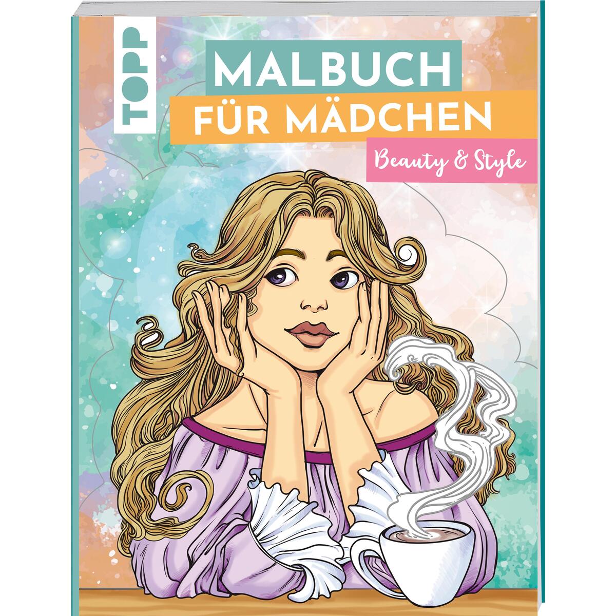 Malbuch für Mädchen Beauty & Style von Frech Verlag GmbH