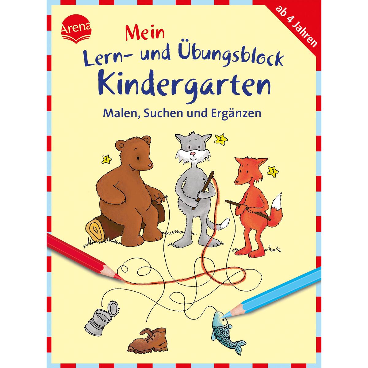 Malen, Suchen und Ergänzen Malen, Suchen und Ergänzen von Arena Verlag GmbH