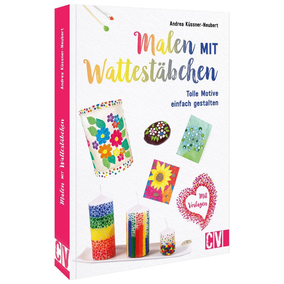 Malen mit Wattestäbchen von Christophorus Verlag