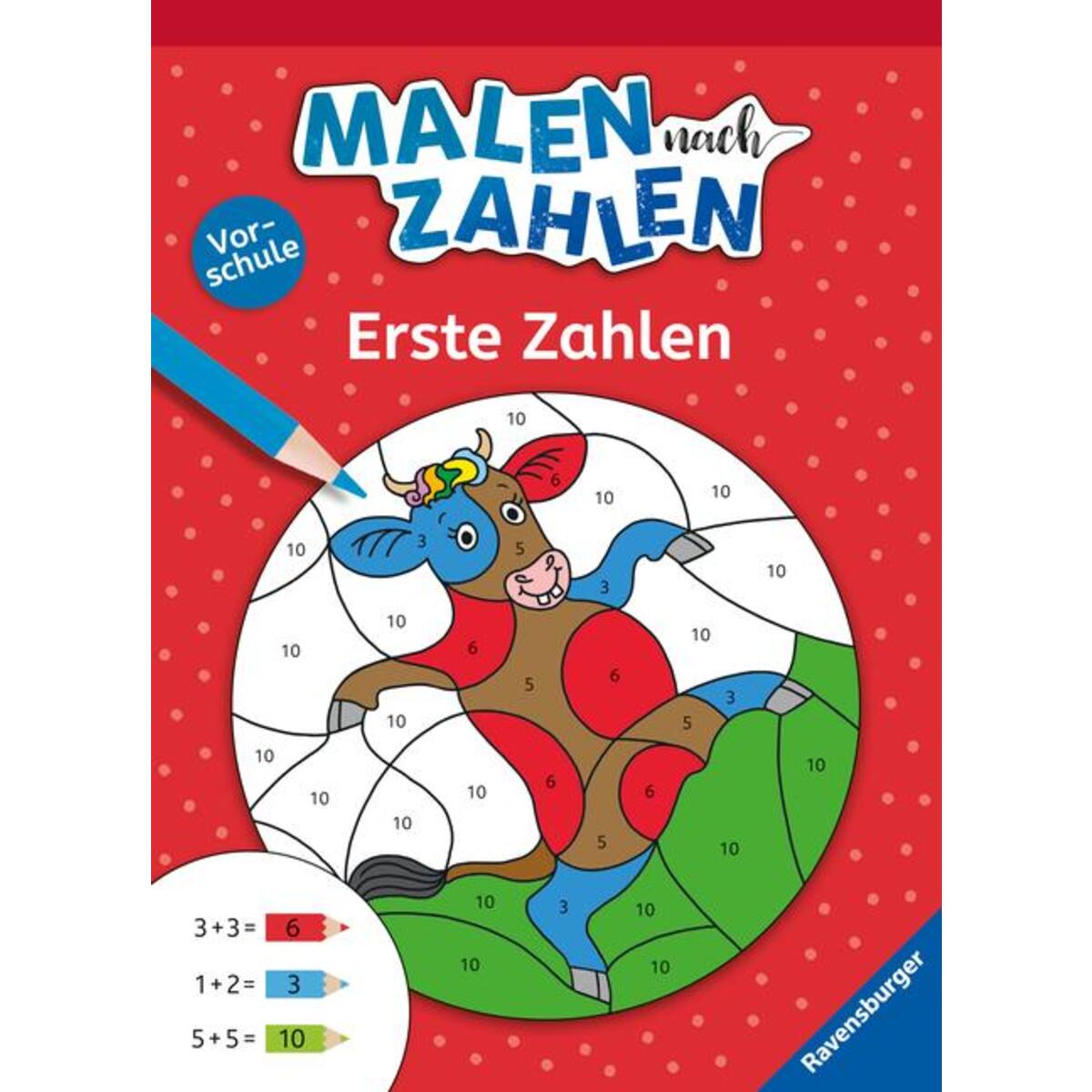 Malen nach Zahlen, Vorschule: Erste Zahlen von Ravensburger Verlag