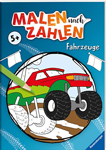 Malen nach Zahlen ab 5: Fahrzeuge von Ravensburger Verlag