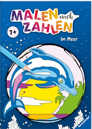 Ravensburger Malen nach Zahlen ab 7 Jahren: Im Meer - 24 Motive - Malheft für Kinder - Nummerierte Ausmalfelder Ravensburger Malen nach Zahlen ab 7 Jahren: Im Meer - 24 Motive - Malheft für Kinder - Nummerierte Ausmalfelder von Ravensburger