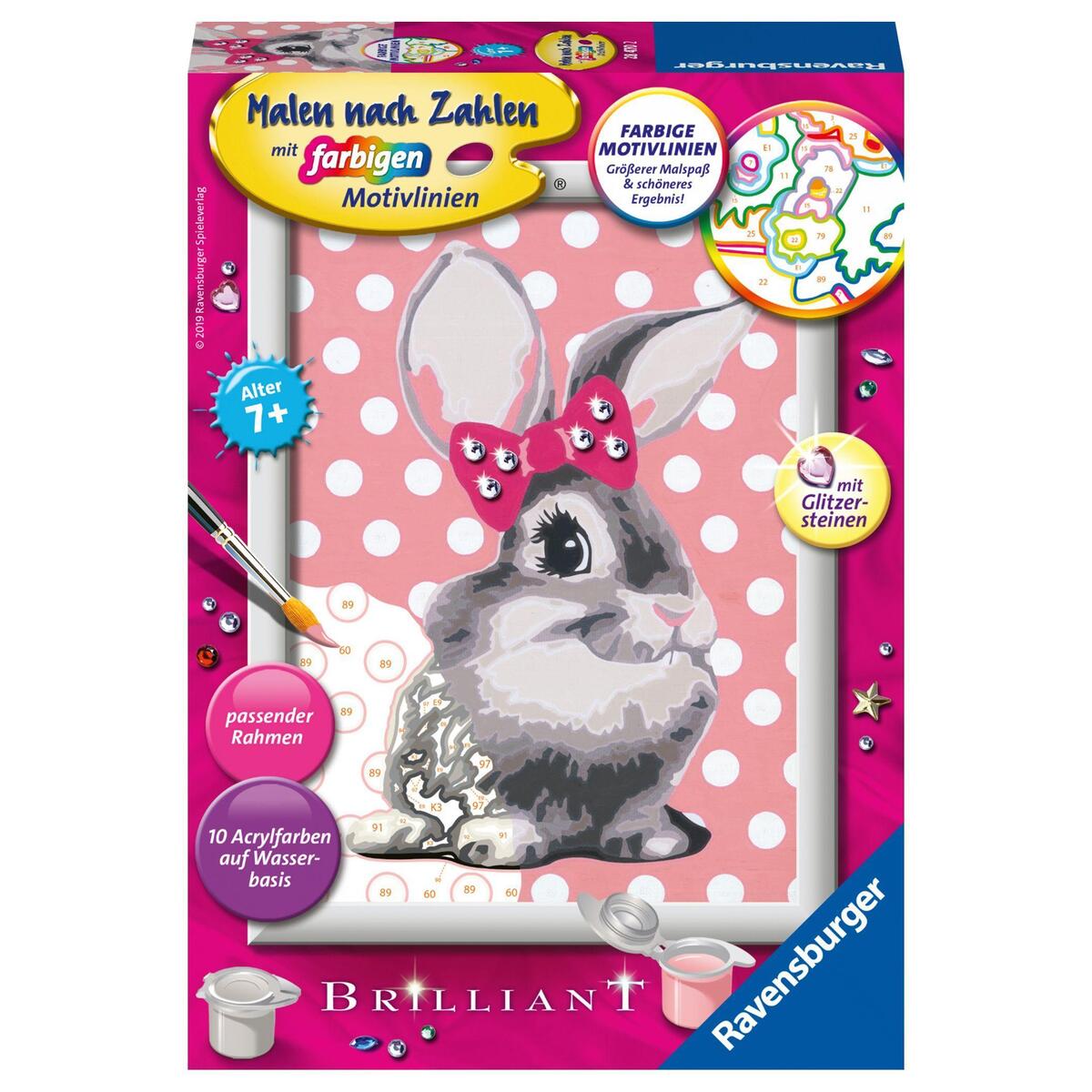 Malen nach Zahlen. Knuffiges Häschen Malen nach Zahlen. Knuffiges Häschen von Ravensburger Spieleverlag