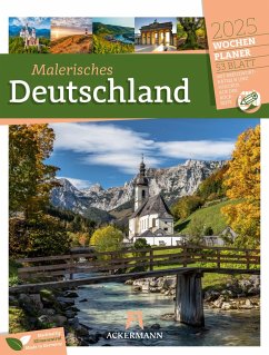Malerisches Deutschland - Wochenplaner Kalender 2025 von Ackermann Kunstverlag