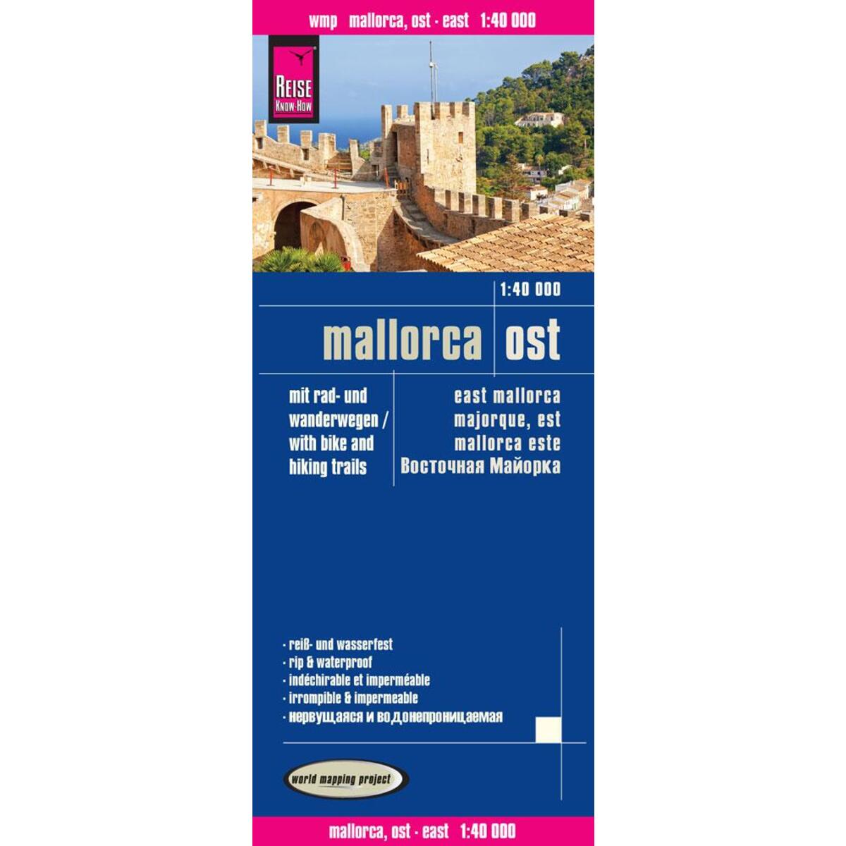 Mallorca Ost Wanderkarte 1 : 40 000 Mallorca Ost Wanderkarte 1 : 40 000 von Reise Know-How Rump GmbH