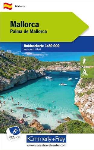 Kümmerly+Frey Outdoorkarte Mallorca 1:80.000: Mit Palma de Mallorca. Touren für Wanderer, Biker und mehr! Wetterfest und leicht lesbar (Kümmerly+Frey Outdoorkarte International)