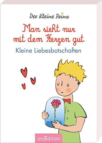 Man sieht nur mit dem Herzen gut: Kleine Liebesbotschaften | Charmante Kartenbox mit Liebeserklärungen für jeden Tag