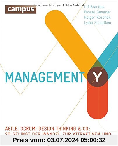 Management Y: Agile, Scrum, Design Thinking & Co.: So gelingt der Wandel zur attraktiven und zukunftsfähigen Organisation