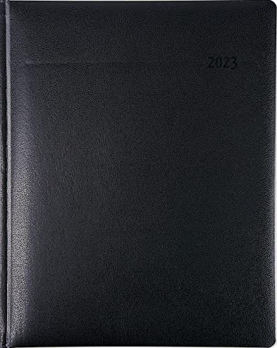Manager-Timer Tucson schwarz 2023 - Cheftimer 21,7x26,6 cm - 1 Woche 2 Seiten - 160 Seiten - Tucson-Einband - Alpha Edition von Alpha Edition