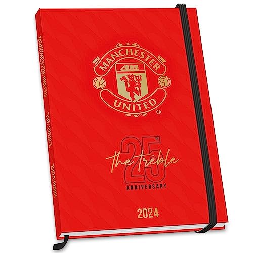 Manchester United FC 2024 A5 Size Diary