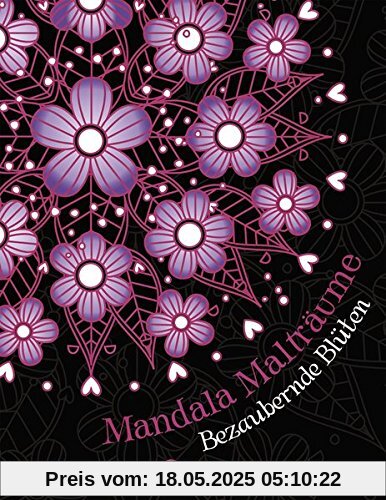 Mandala-Malträume: Bezaubernde Blüten