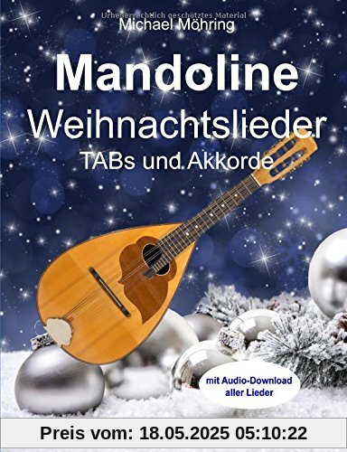 Mandoline Weihnachtslieder: TABs und Akkorde Mandoline Weihnachtslieder: TABs und Akkorde