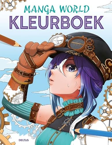 Manga World Kleurboek von Zuidnederlandse Uitgeverij (ZNU)