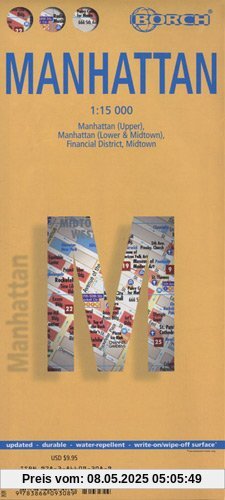 Manhattan 1 : 15 000 (Borch Maps)