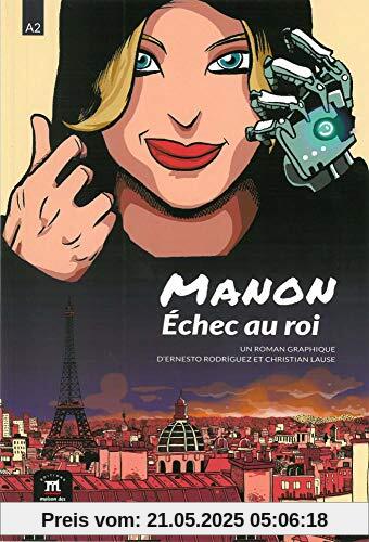 Manon, échec au roi: Comic mit Glossar und Aktivitäten