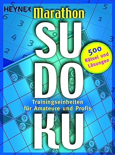 Marathon-Sudoku: 500 Trainingseinheiten für Amateure und Profis