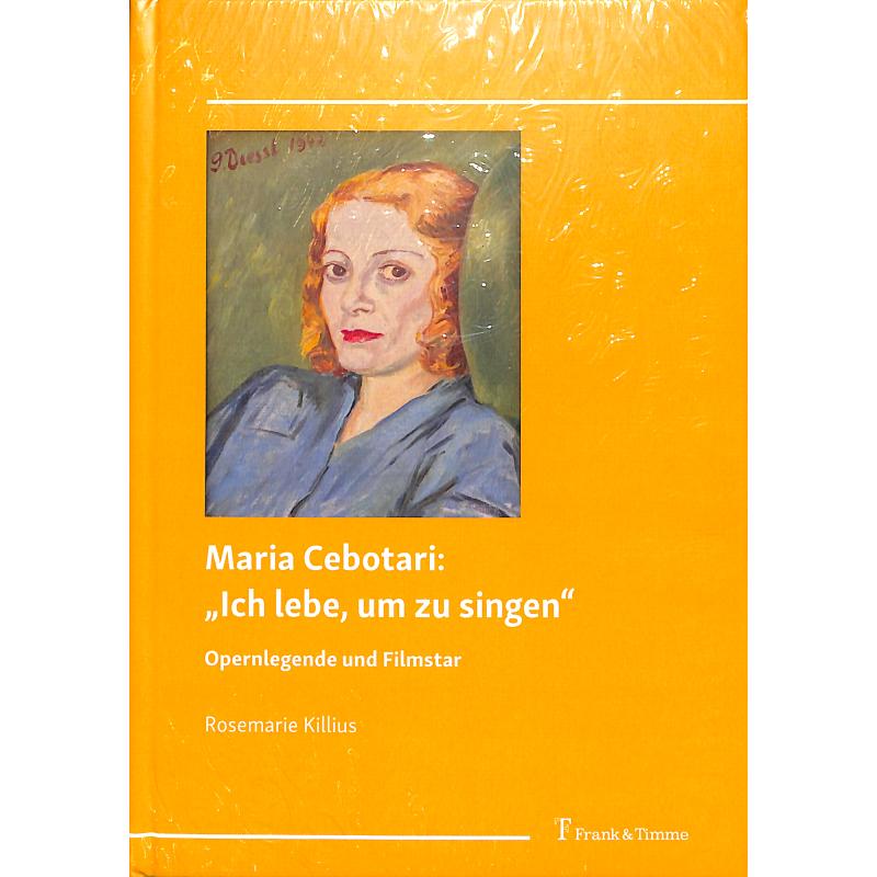 Maria Cebotari - Ich lebe um zu singen