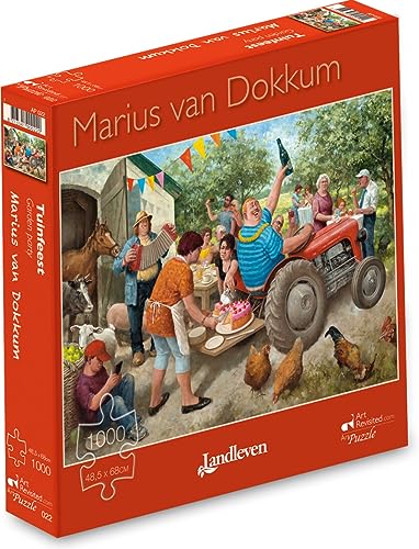 Marius van Dokkum - Tuinfeest - Puzzel 1000 stukjes