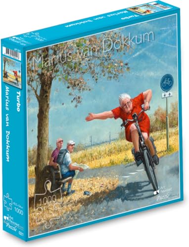 Marius van Dokkum - Turbo Puzzel 990 stukjes Unbekannter Einband
