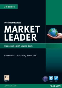 Market Leader. Pre-Intermediate Coursebook (with DVD-ROM incl. Class Audio) von Pearson / Pearson ELT