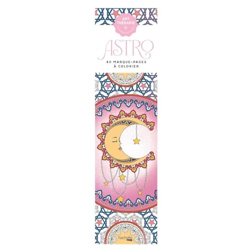 Marque-pages - Astro: 40 Marque-pages à colorier