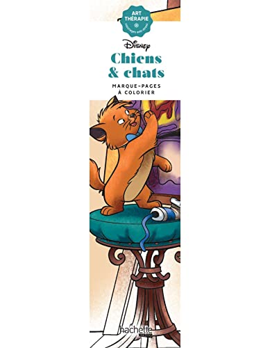 Marque-pages Chiens et chats: Marque-pages à colorier von HACHETTE HEROES