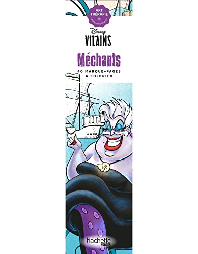 Marque-pages Méchants: 40 marque-pages à colorier von HACHETTE HEROES