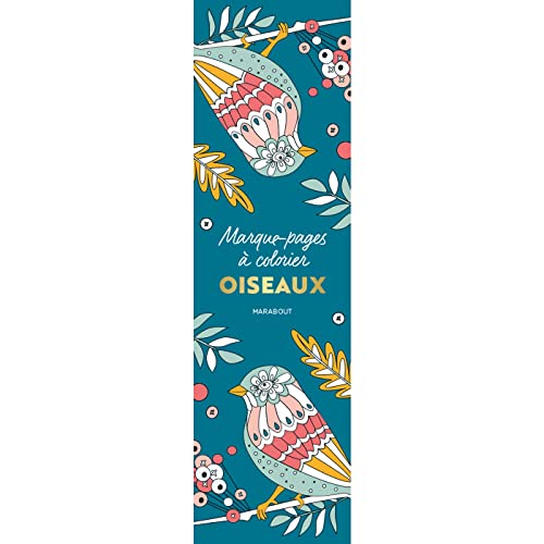 Marque-pages à colorier - Oiseaux von MARABOUT