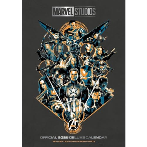 Marvel A3 Deluxe Calendar 2025