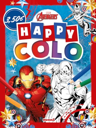 Marvel Avengers - Happy colo (Iron Man et Captain America) von HEMMA