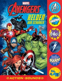 Marvel Avengers - Helden und Schurken - Action-Soundbuch mit 6 Geräuschen und 4 Comicgeschichten für Kinder ab 6 Jahren von Phoenix International Publications